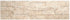 Ivory Travertine Brushed Ledger Wall Tile 6x24"